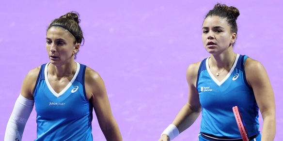 Errani-Paolini sconfitte al tie break del terzo set. Rivivi la diretta