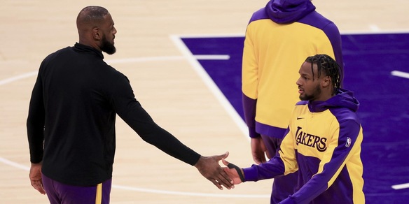 Bronny James, il figlio di LeBron, non impressiona: assegnato alla G League