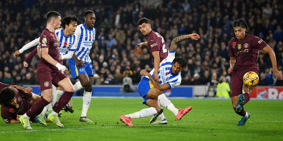 Clamoroso Manchester City, ko con il Brighton: quarta sconfitta di fila per Guardiola!