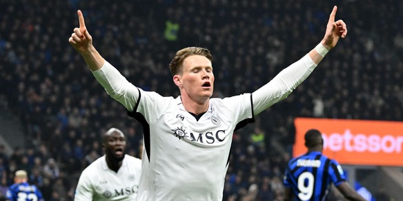 Inter-Napoli: Calhanoglu risponde a McTominay, rivivi la diretta