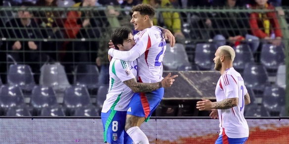 Belgio-Italia: segna Tonali, Azzurri qualificati. Rivivi la diretta