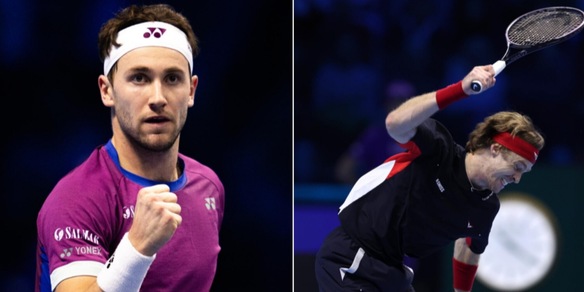 Atp Finals, Ruud batte Rublev: è semifinale con Sinner. Rivivi il LIVE