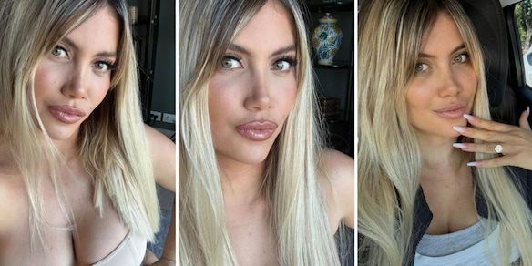 Wanda Nara torna bionda e rivela: "Icardi sleale, cosa mi ha fatto"