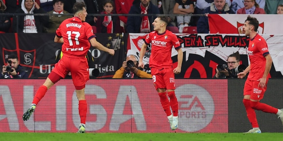 Liga, all'Osasuna non basta Budimir: il Siviglia lo riacciuffa