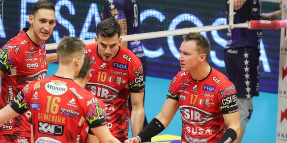 Starting Six: Perugia sopra a tutti, Civitanova batte Trento