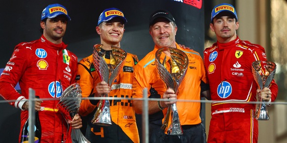 F1 Ferrari, Abu Dhabi titolo costruttori: Sinner non basta, McLaren Mondiale