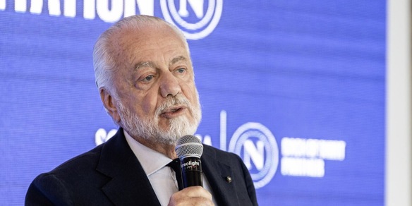 De Laurentiis: "Conte l'uomo della ricostruzione, tifosi la forza del Napoli. E sullo stadio..."