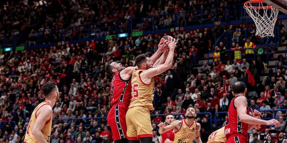 Eurolega, terzo ko consecutivo per Milano: l'Olympiakos si impone 84-83