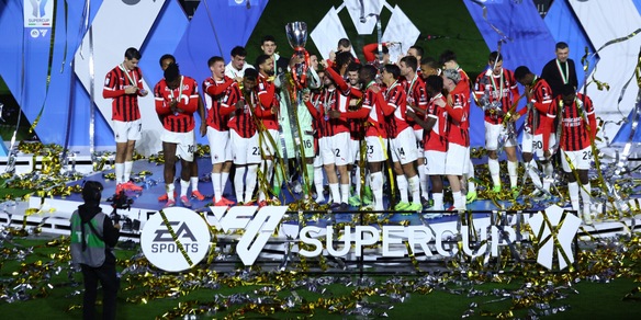 Il Milan vince la Supercoppa Italiana: rimonta pazzesca contro l'Inter, rivivi la diretta