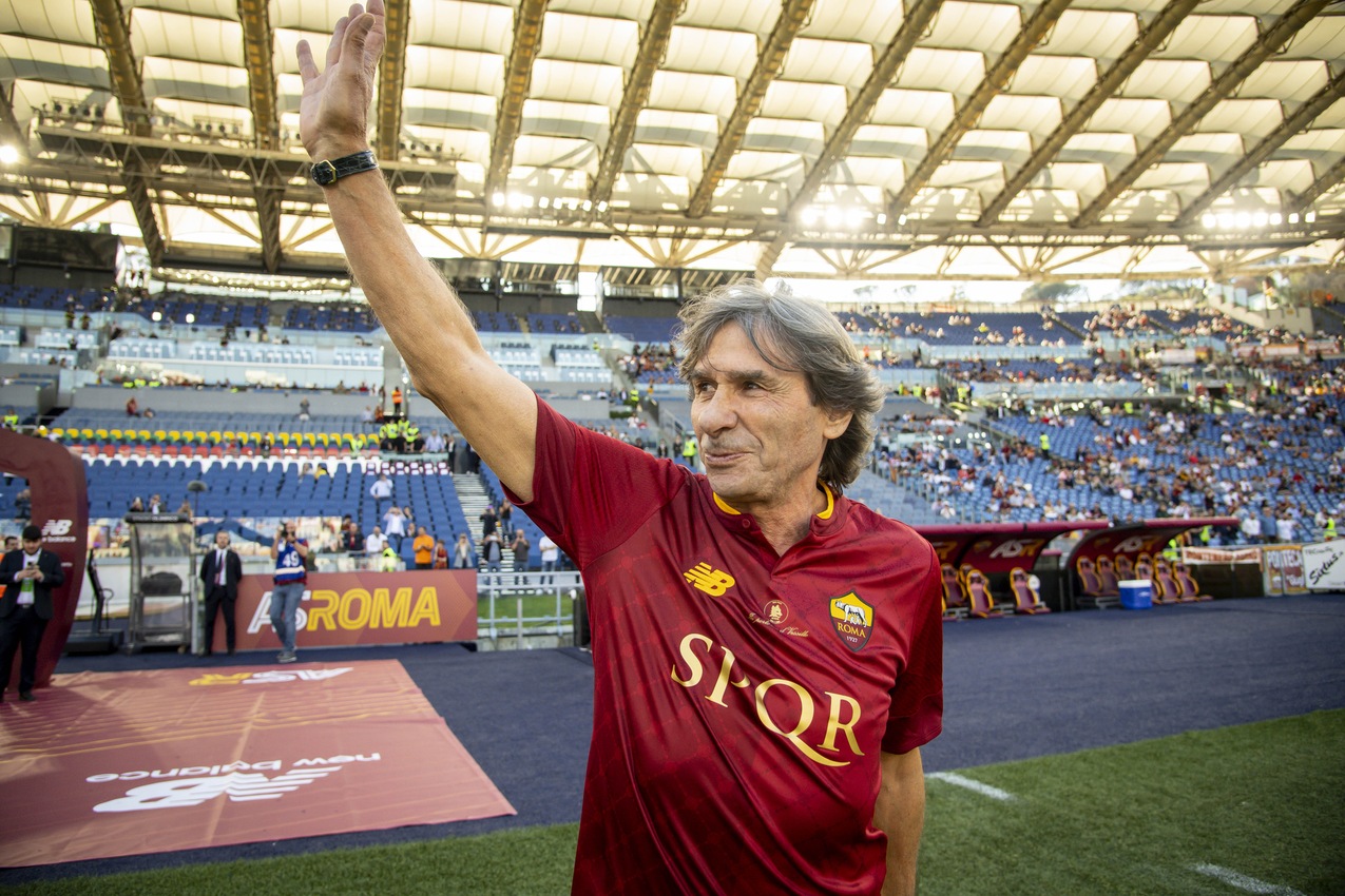 La Roma onori Bruno Conti