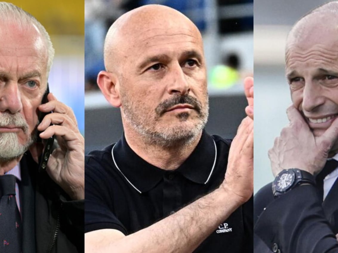 De Laurentiis e Manna incontrano gli agenti di Italiano a Roma: corsa a due con Allegri per la panchina del Napoli