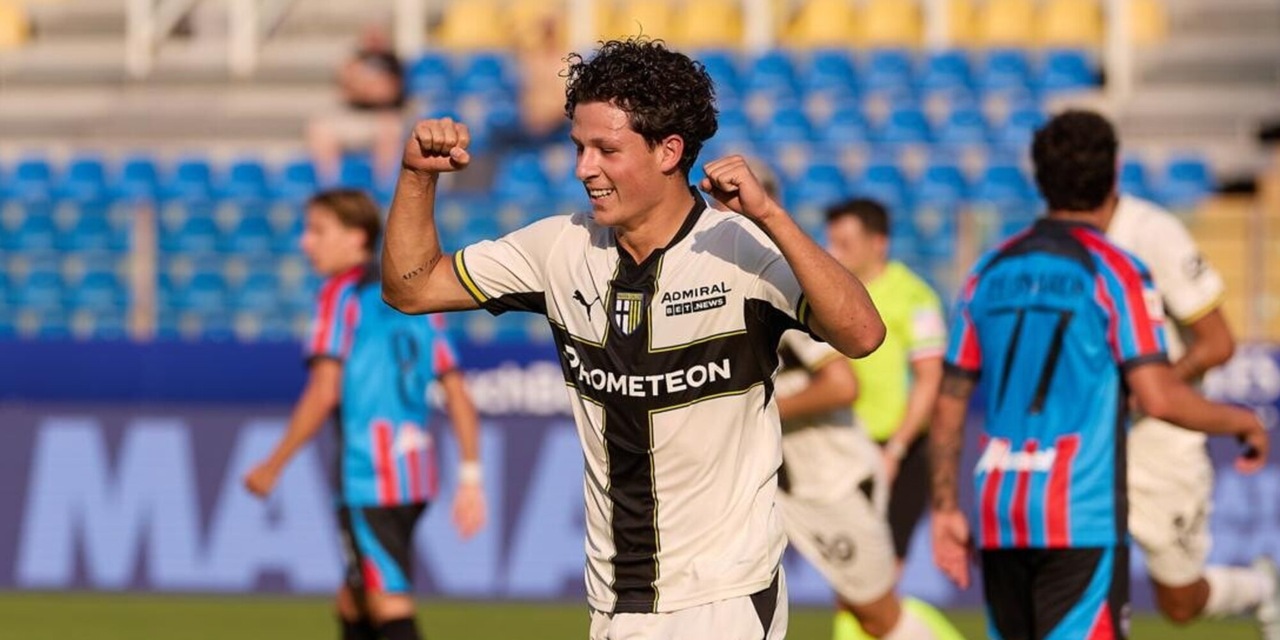 Il Parma debutta in Coppa Italia con una vittoria: una doppietta del baby Lontani batte il Catania