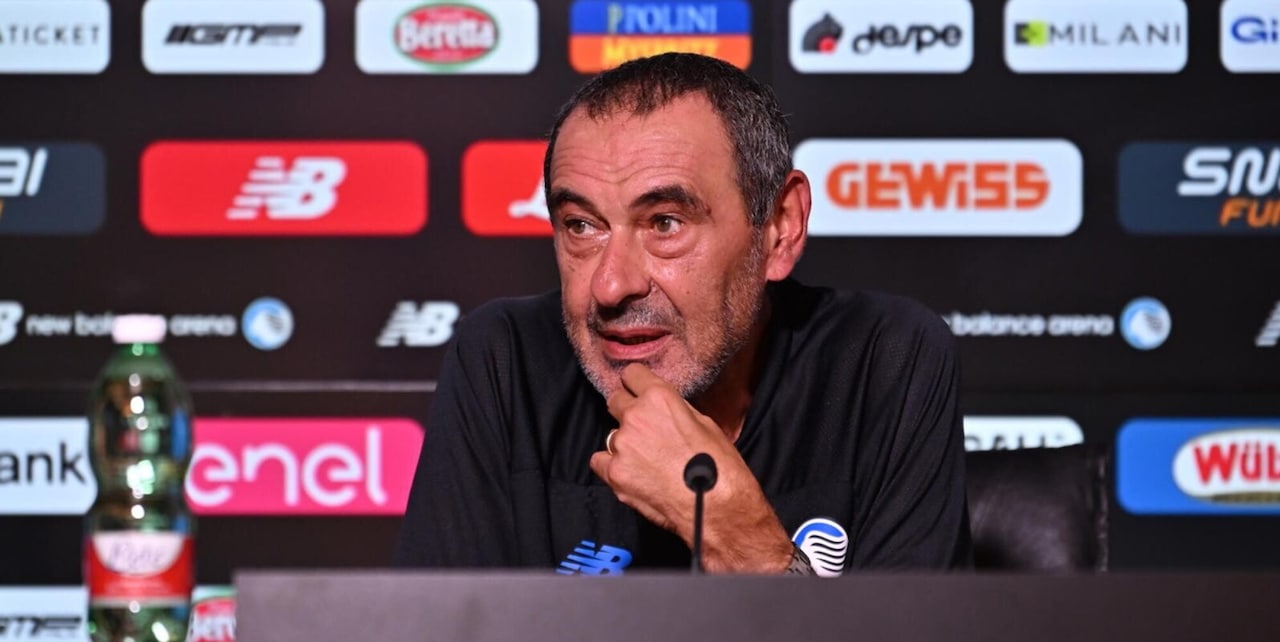 Sarri verso Hapoel Tel Aviv: "L'Atalanta non deve essere presuntuosa. Su De Ketelaere, Scamacca e Krstovic..."