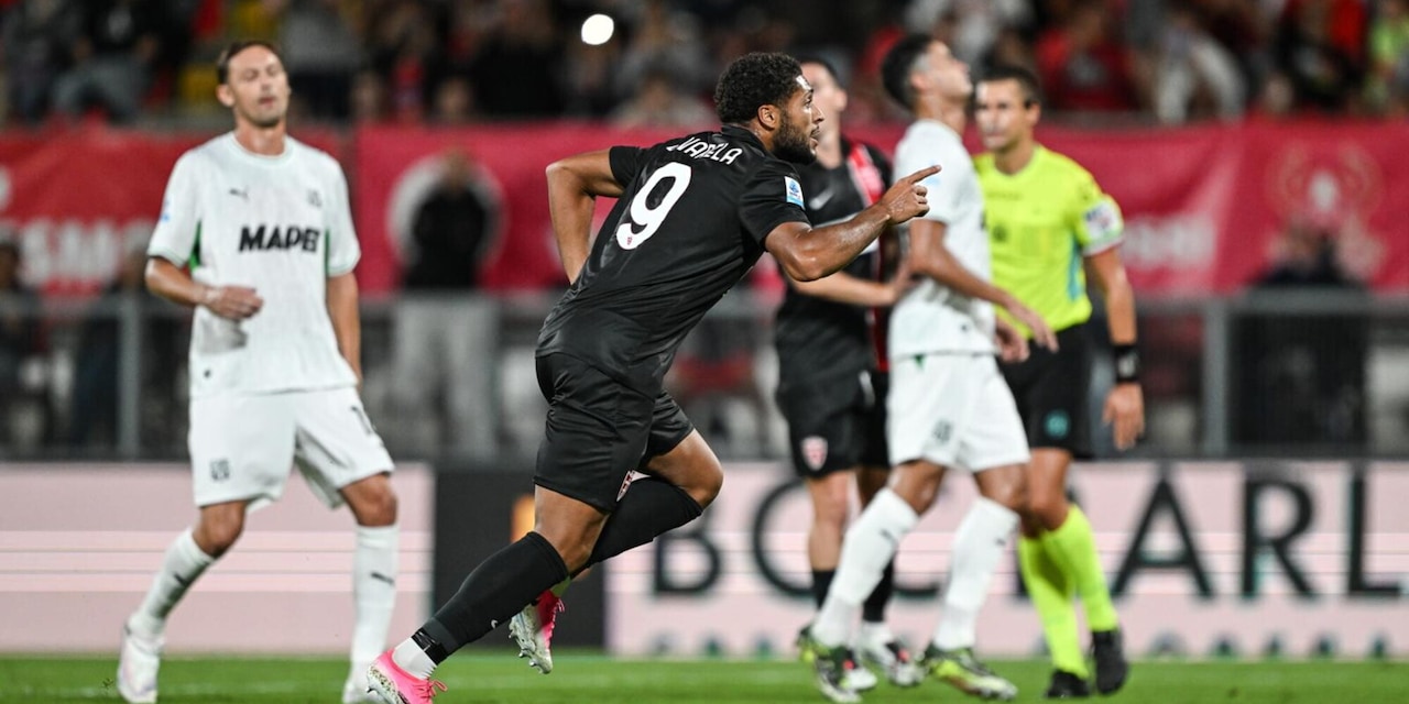 Varela regala al Monza la prima vittoria: al Sassuolo non basta una punizione di Adzic