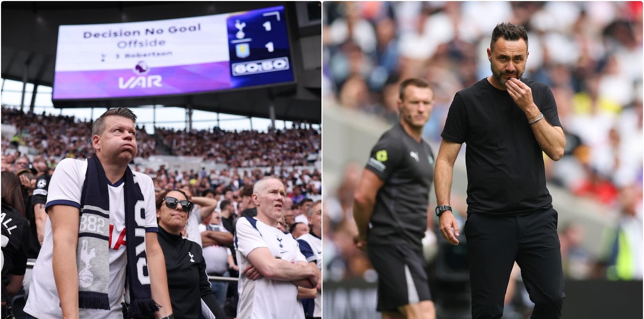 Incubo De Zerbi: il Tottenham perde contro l'Aston Villa. È terzultimo in Premier!