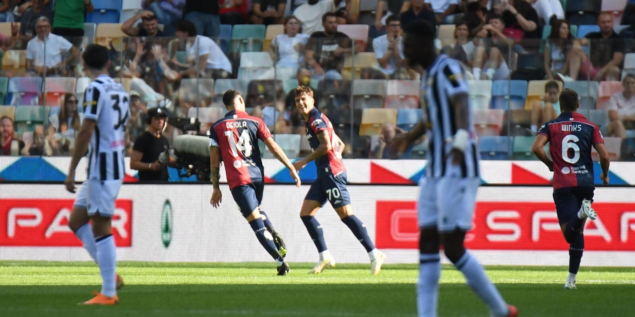 Maldini segna ancora e fa volare il Cagliari: Udinese ko