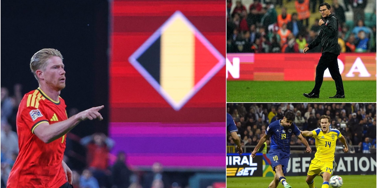 <p>De Bruyne, una doppietta da urlo con il Belgio. La Turchia di Montella cade ancora, segna anche Alajbegovic</p>