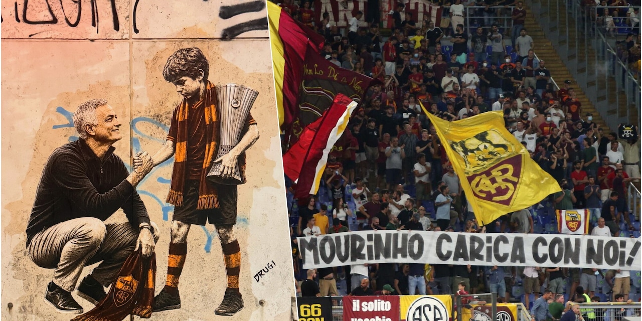 L'ultimo murale di Drugi su Mourinho commuove i tifosi