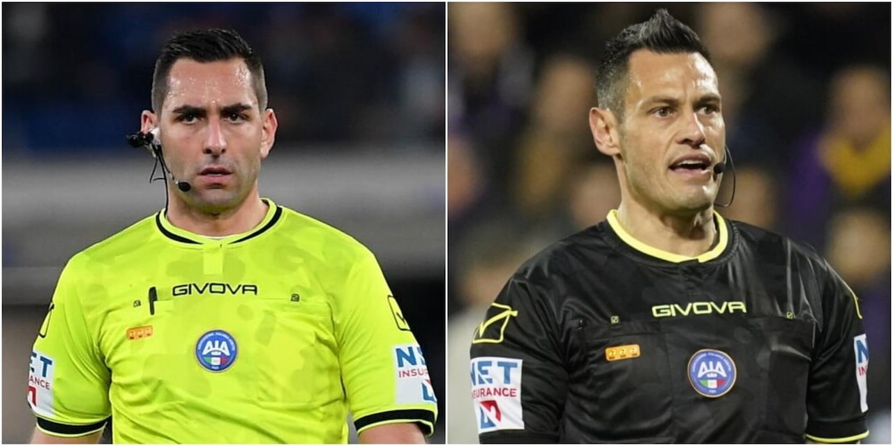 Gli arbitri dell'ottava giornata di Serie A: Napoli-Roma affidata a Colombo, Mariani per Inter-Fiorentina