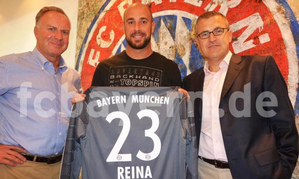 Ufficiale, Bayern Monaco: preso Reina 34 Bayern 09700 immagine obig