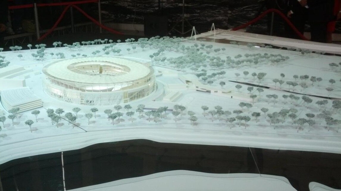 Roma: la presentazione del progetto Stadio