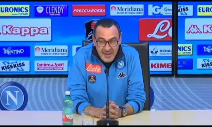 Sarri: "Maradona? Può dire quel c... che vuole"
