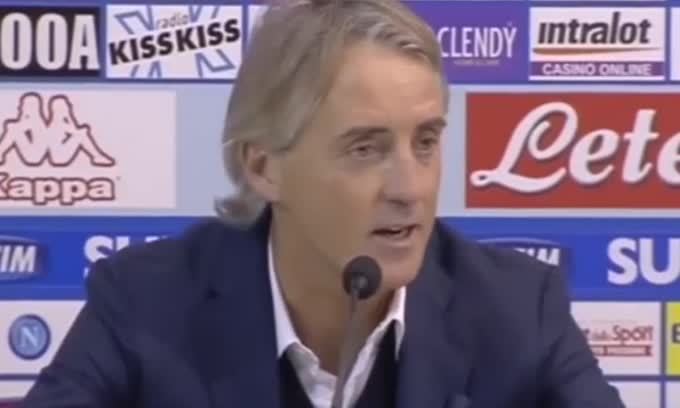 Mancini: "Il gol iniziale e l'espulsione hanno condizionato la gara"