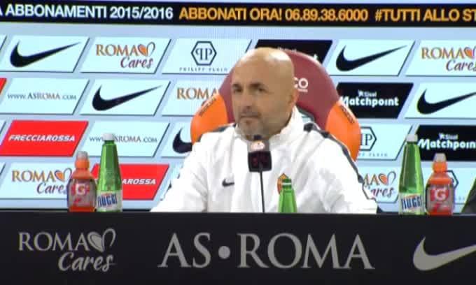 Spalletti: "Vincere per rientrare in corsa"