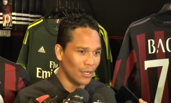 Bacca: "Battiamo il Napoli per Berlusconi"