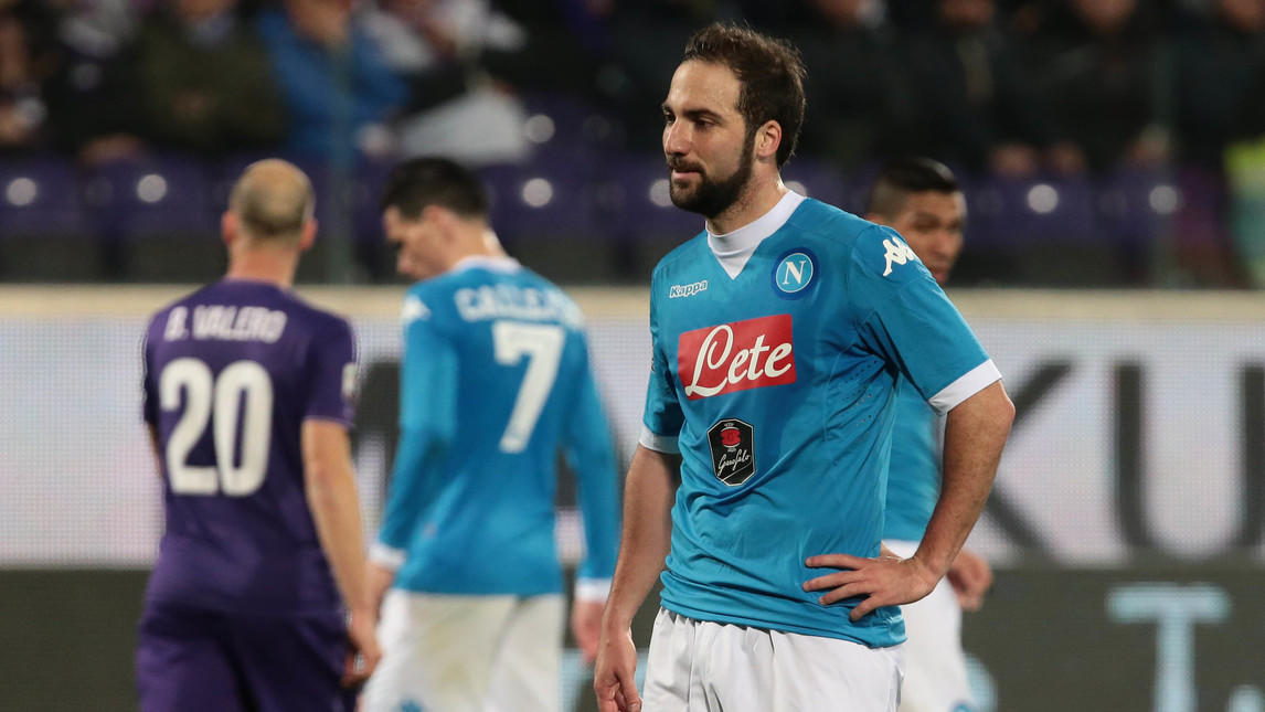 Serie A, Fiorentina-Napoli 1-1: Sarri frena ancora, Higuain non basta
