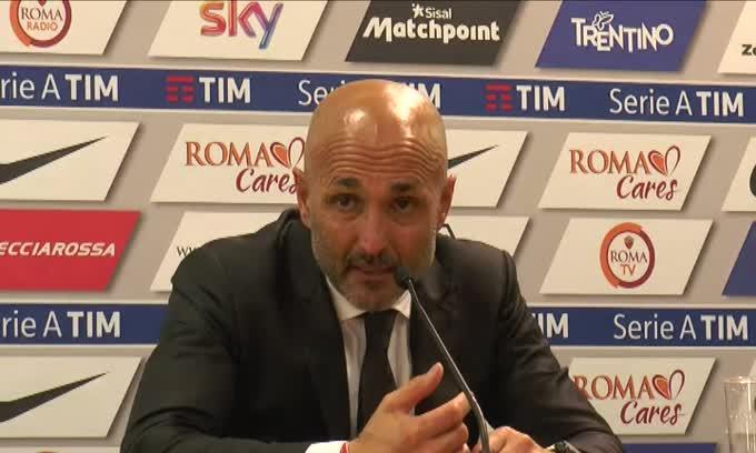 Spalletti: "Quando sono venuto alla Roma sapevo che c'erano bravi calciatori"