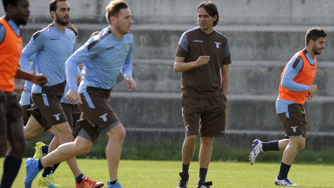 Lazio, primo allenamento con Simone Inzaghi