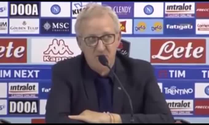 Delneri: "Gol del Napoli viziato da un fallo"