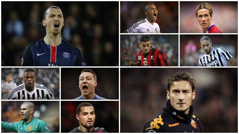 Affari d'oro: da Evra ad Ibra, da Totti a Terry, la top 20 degli svicolati