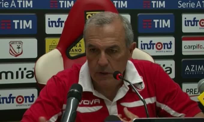 Castori: "Facciamo punti fino alla fine e vedremo"
