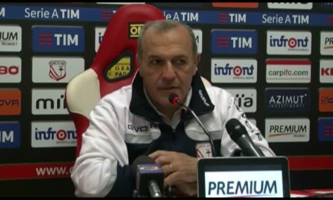 Castori: "Speriamo di fare i punti necessari"