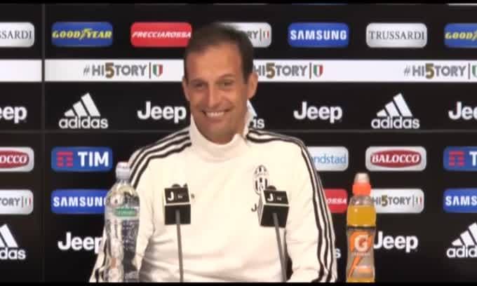 Allegri: "Video di mia figlia? Lei deve fare la studentessa"