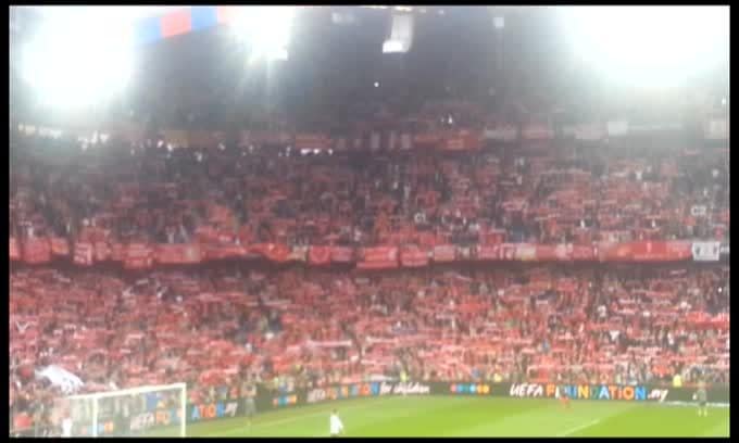 "You'll never walk alone" da brividi a Basilea