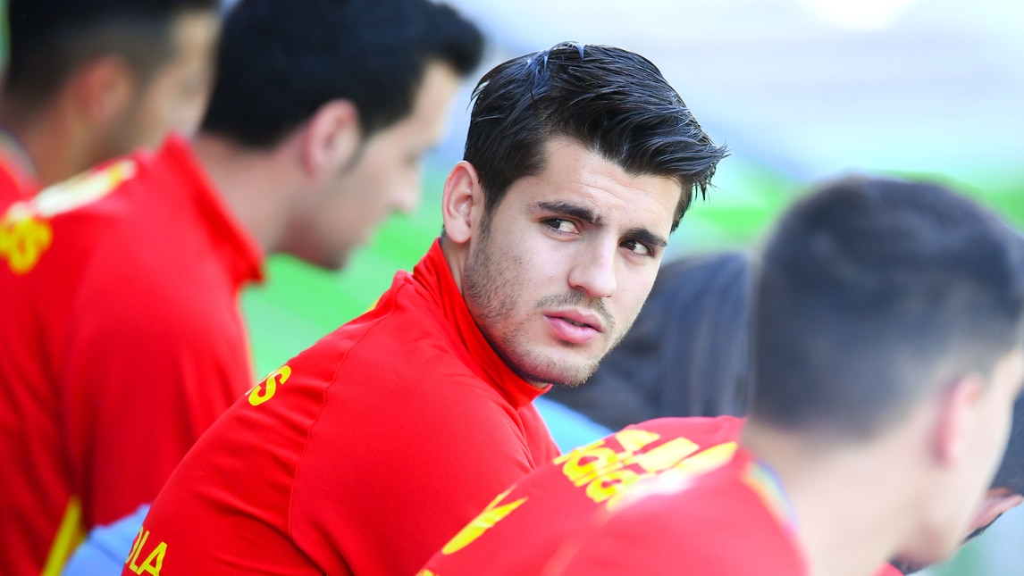 Morata si prepara all'Europeo con la Spagna