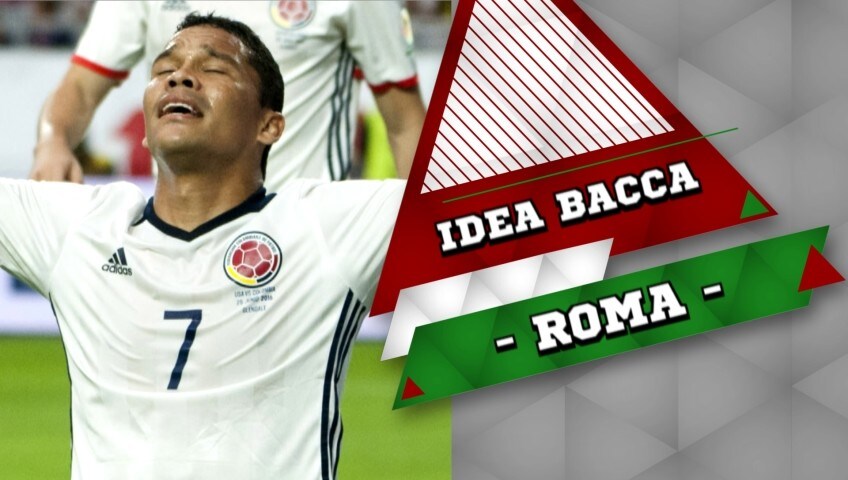 Roma, l'idea è Carlos Bacca