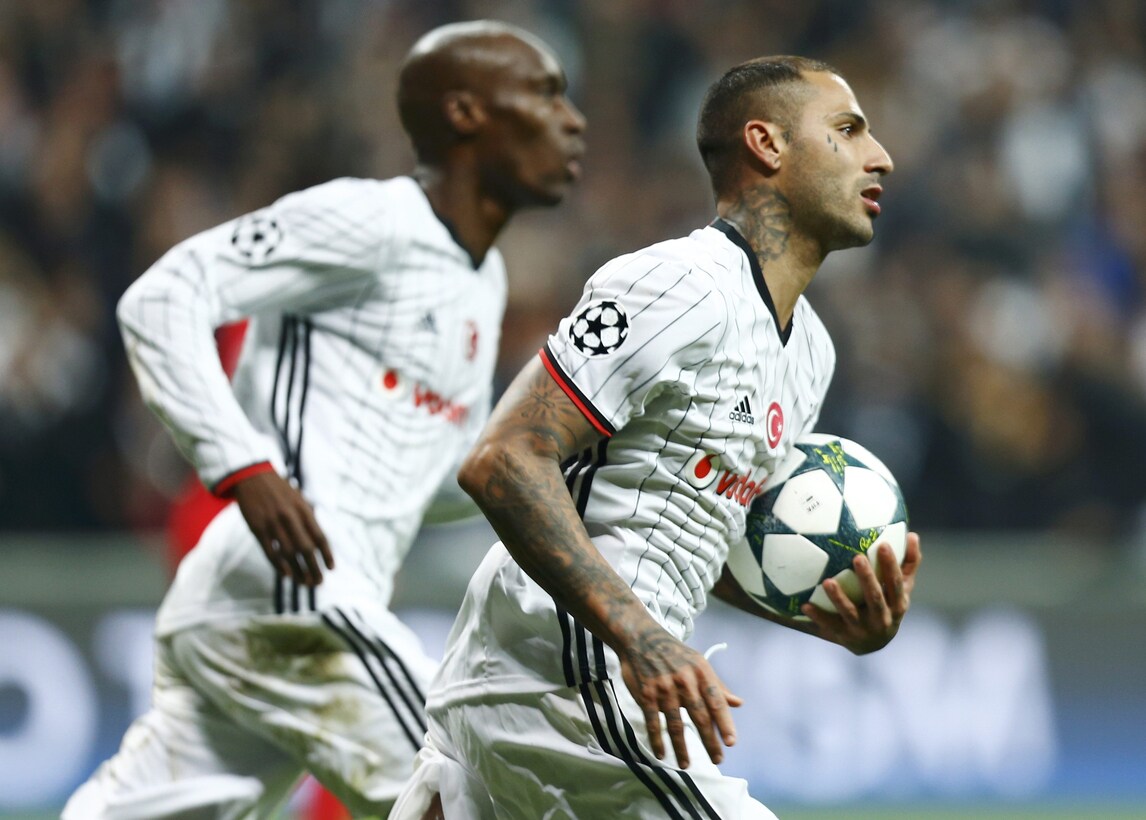 Besiktas-Benfica 3-3: folle rimonta nel segno di Quaresma