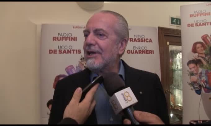 De Laurentiis: "Wanda Nara ha 'rischiato' di partecipare nel cast"