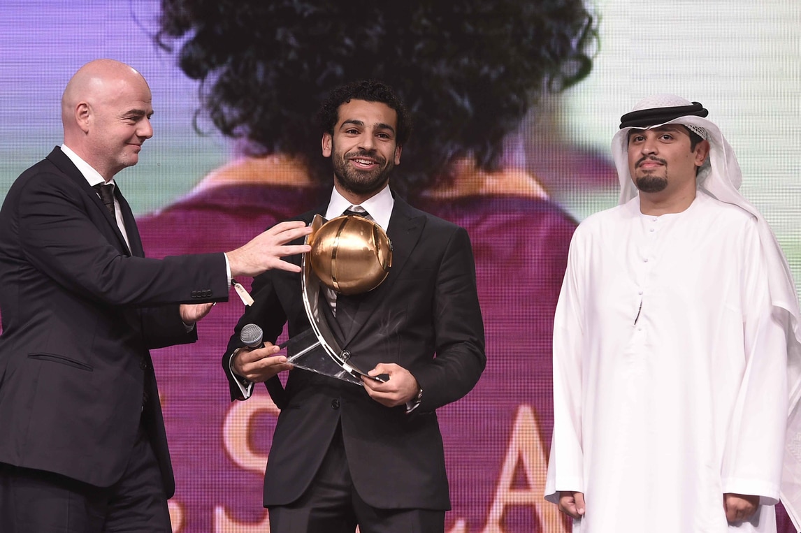 Globe Soccer Awards, Salah premiato come miglior giocatore arabo