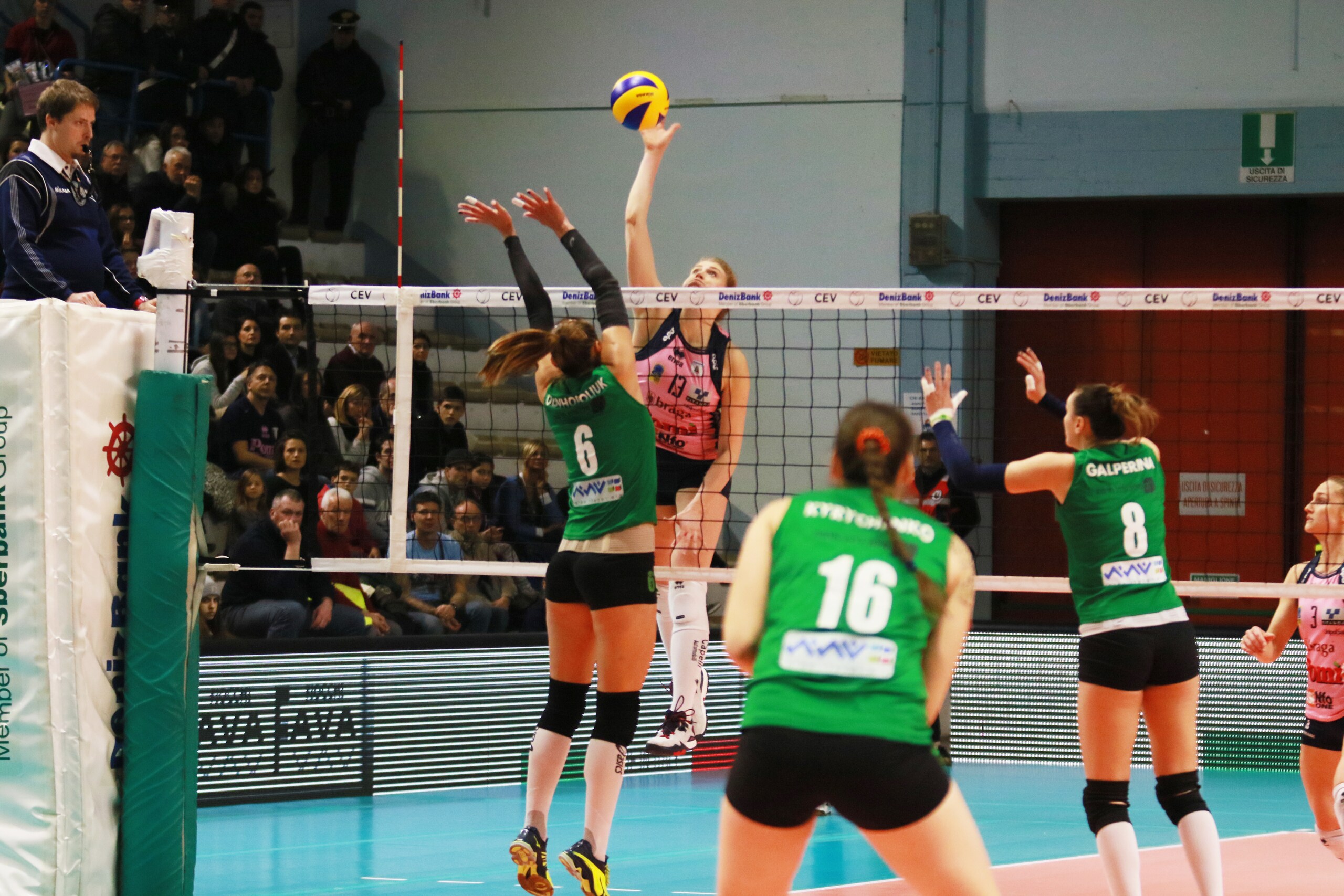 Volley Coppa Cev, esordio ok per Casalmaggiore