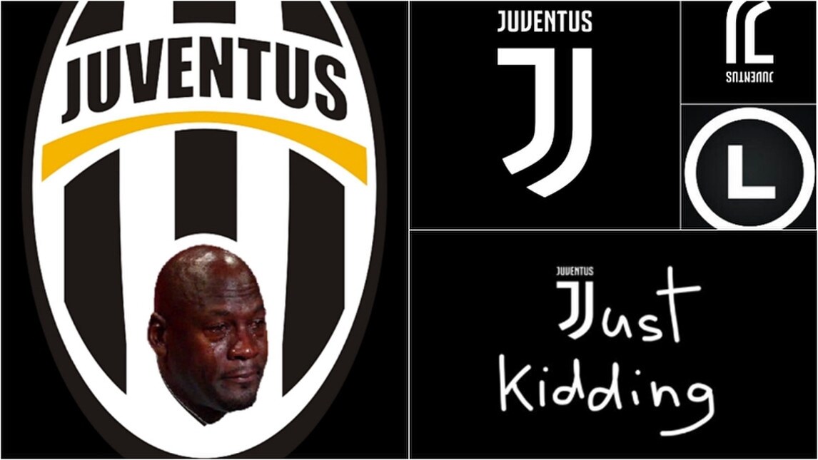 Juventus, il nuovo logo scatena il web