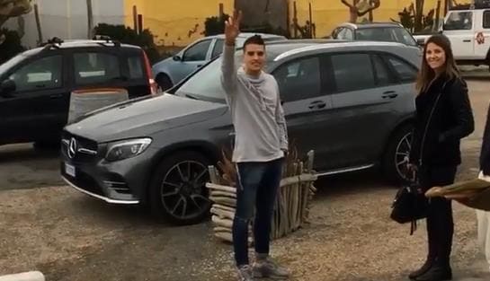 Fazio e Lamela: pranzo di pesce vicino Roma