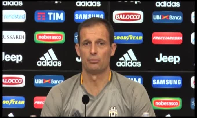 Allegri: "Abbraccio Buffon-Tagliavento? Una bischerata"