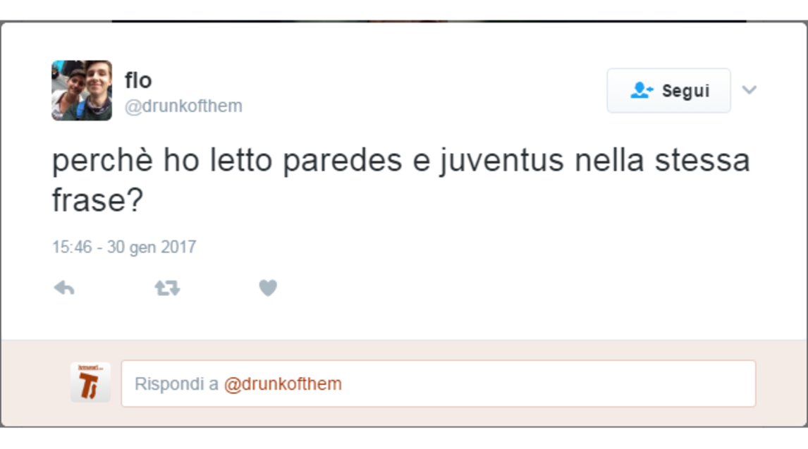 Paredes-Juventus, i tifosi della Roma si scatenano sui social