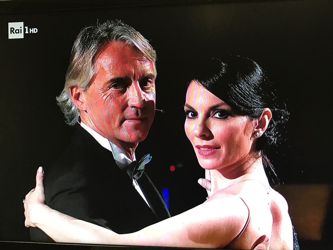 Mancini show a Ballando con le Stelle