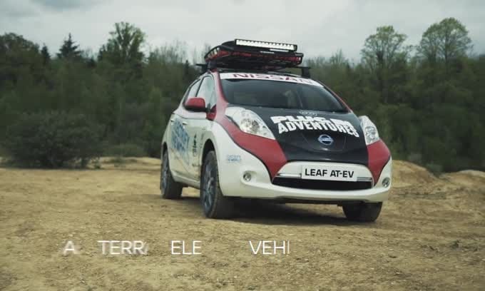 Nissan Leaf AT-EV: l'elettrica per i rally